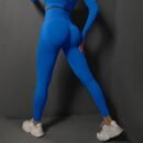 Smiling Face Yoga Dress: High Waist, Tight Fit, Peach Hip Training Pants for Women