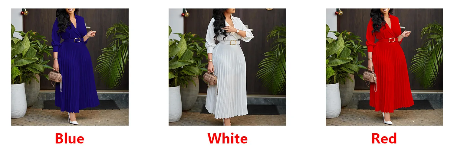 Spring New Women's Solid Color Large Size Loose Fit White Vintage Dress - Stylish and Comfortable Fashion Choice 14 undefined
