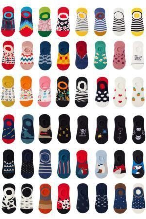 Stay Stylish and Slip-Free with Our Fashionable Women's Invisible Short Socks - Perfect for Summer!