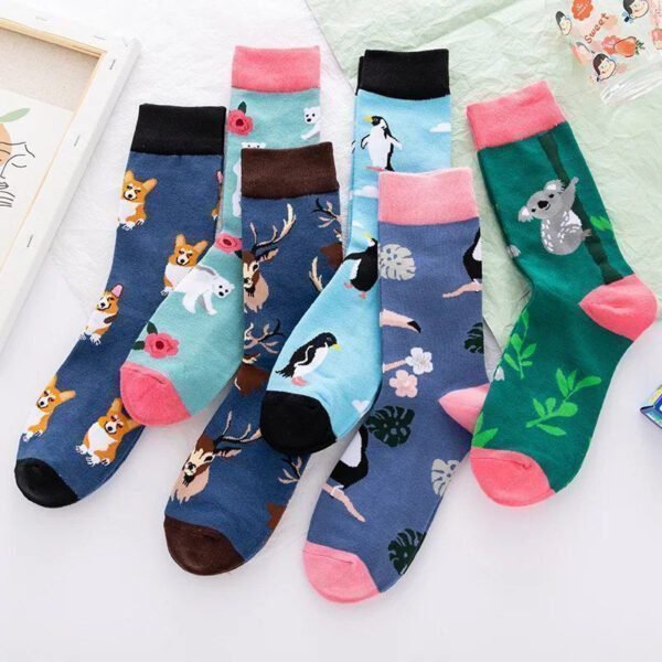 2024 Creative Fruit Tide Women Socks: The Ultimate Harajuku Trend for Men and Women - Image 4