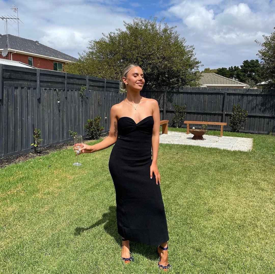 Unleash Your Inner Spicy Girl with Our New Knitted Strapless Dress for Women - Perfect for Instagram-Worthy Spring/Summer Fashion! 22 undefined
