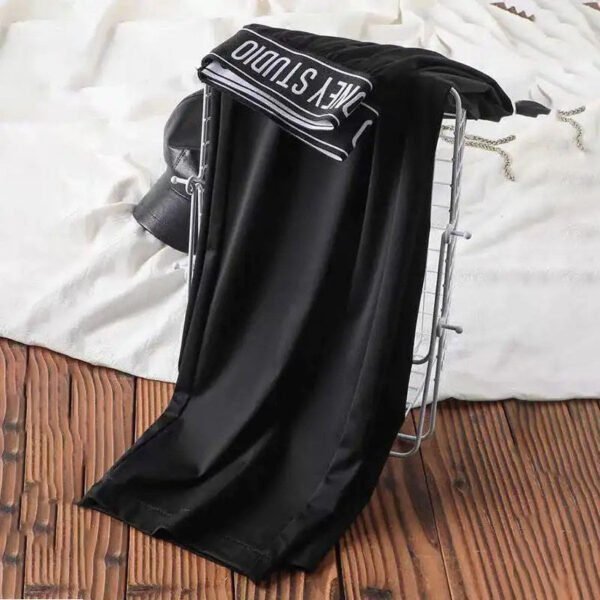 2024 New Summer Collection: High Waist Ice Silk Jeans for Women - Comfortable, Stylish, and Breathable Tencel Wide-leg Pants - Image 8