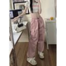 Sweatpants women's spring and autumn new banana pants hiphop jazz dance casual loose wide-leg tooling pants tide