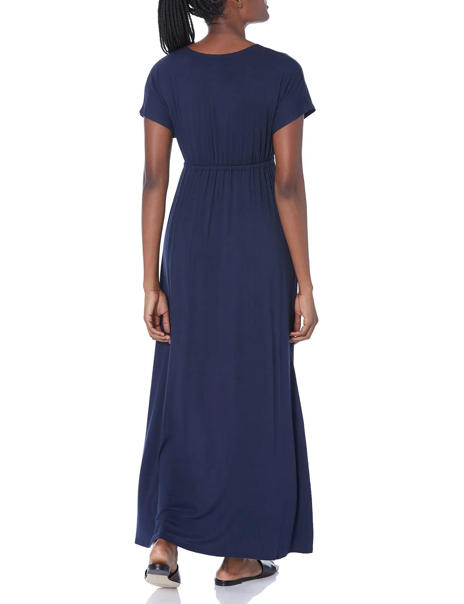Effortlessly Chic: V-Neck Women's Oversized Dress for a Minimalist, Slimming Look 14 kf Sf74a51cb7f724d849e45984d5c4f5bfdX