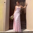Women’s Sexy Backless Chiffon Dress: Sleeveless Evening Gown
